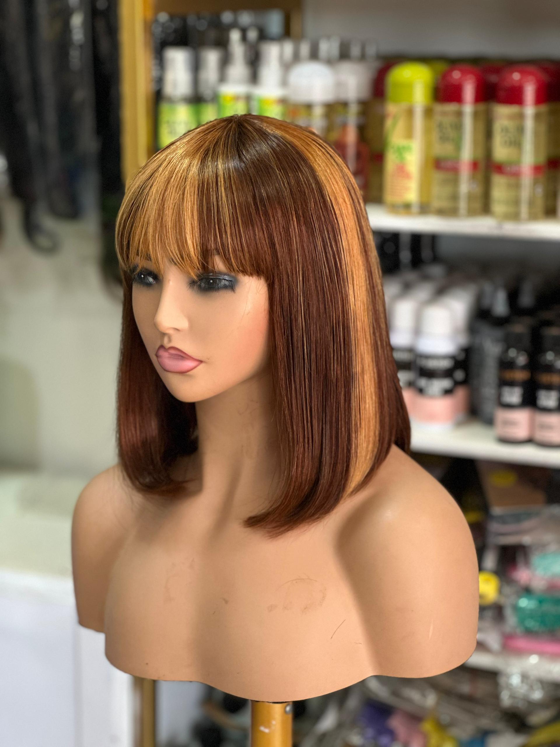 Fringe Blunt wigcap